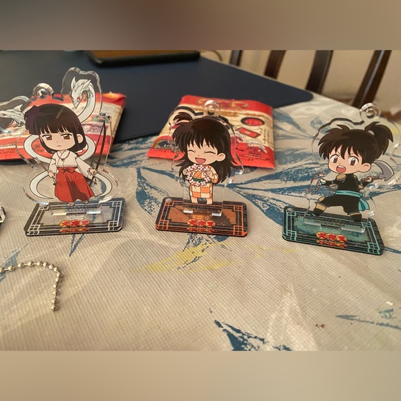 Inuyasha - Acrylic Keychain/Stand - Set of 6 from Japan - Picture 3 of 5